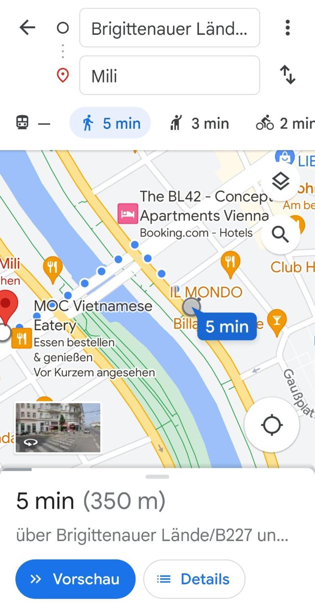 Apartmán Schoene Altbauwohnung Zentrum Brigittenauer Laende 32 Vídeň