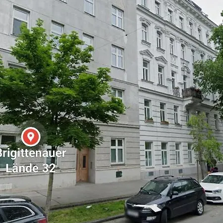 Schoene Altbauwohnung Wien Zentrum Brigittenauer Laende 32 Exteriér fotografie